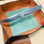 Tactile Knife Co. Rockwall TANTO 3" Magnacut Stonewash Blade, Titanium Handles Folding Knife