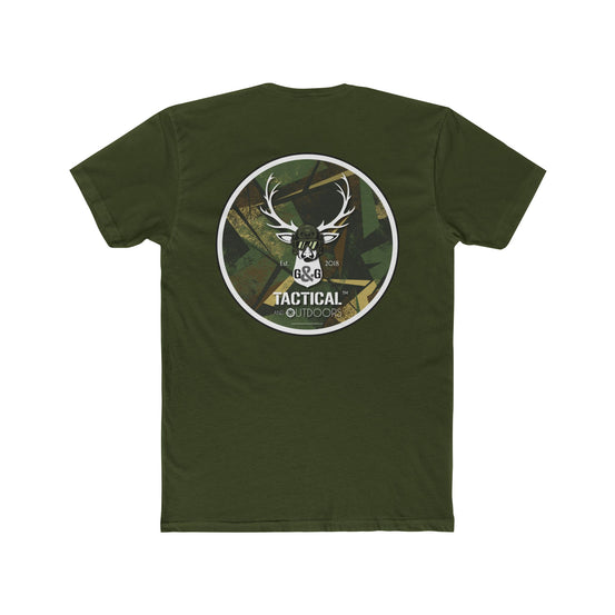 G&G Tactical Outdoors T‑Shirt — Green Camoflauge Crew Tee