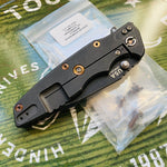 Rick Hinderer 3.5” Eklipse Complete Hardware Kit Titanium Stonewash Bronze