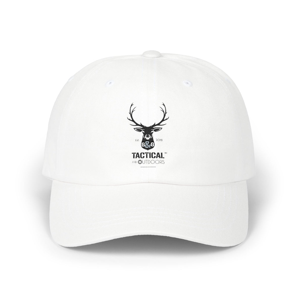 G&G Tactical and Outdoors Official Cap — Distressed Buck Logo Baseball Hat