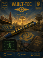 Chaves Knives Clicker Pen - Hex Dot Fallout Theme Vaultec 2