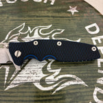 Rick Hinderer Eklipse Spearpoint 3.5" S45VN, Tri-Way, Stonewash Blue, Blue/Black G10 Folding Knife