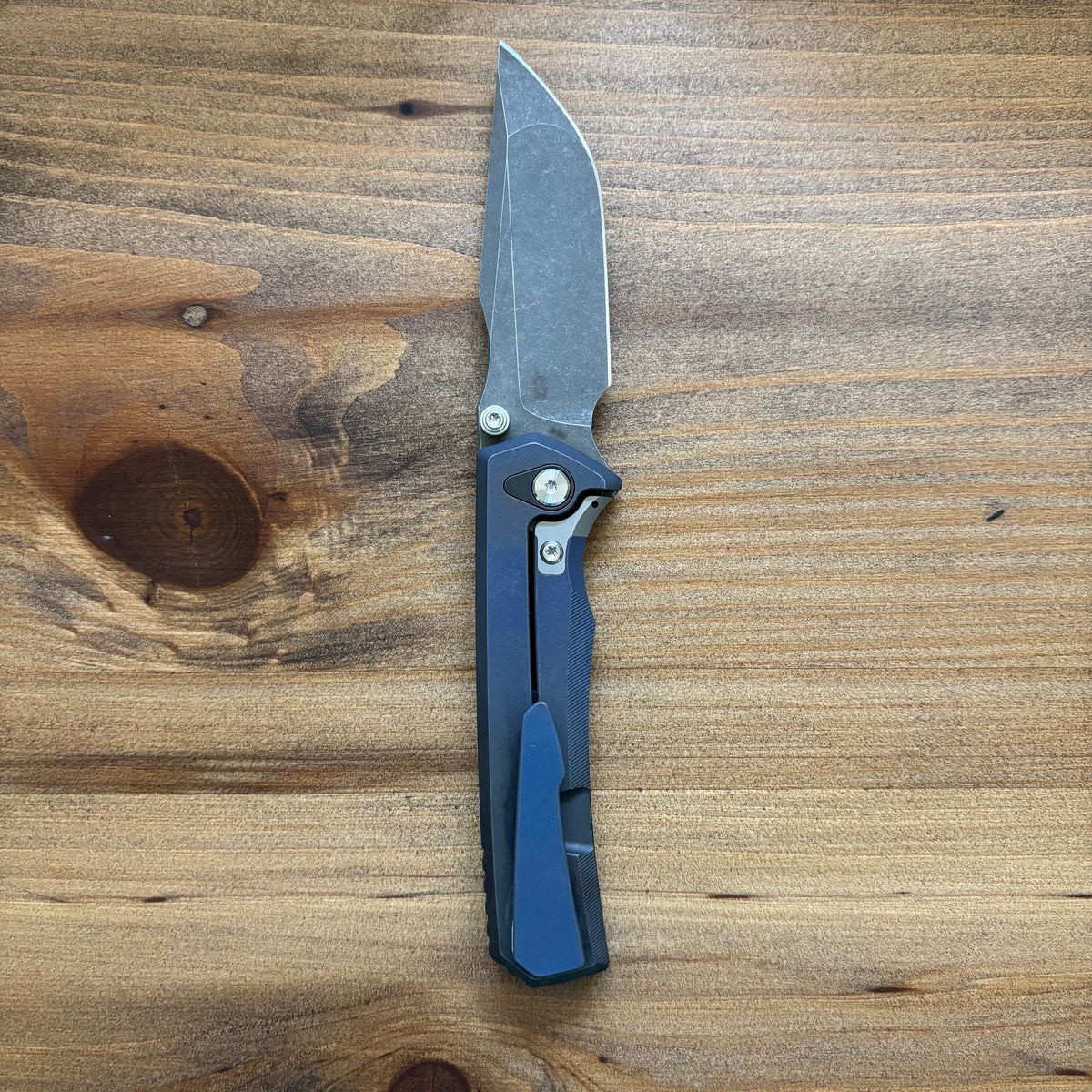 Chaves Knives x Sam Tran Arison Street 3.25" Stonewash Integral Knife  HALLOWEEN HORSEMAN THEME