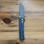 Chaves Knives x Sam Tran Arison Street 3.25" Stonewash Integral Knife  HALLOWEEN HORSEMAN THEME
