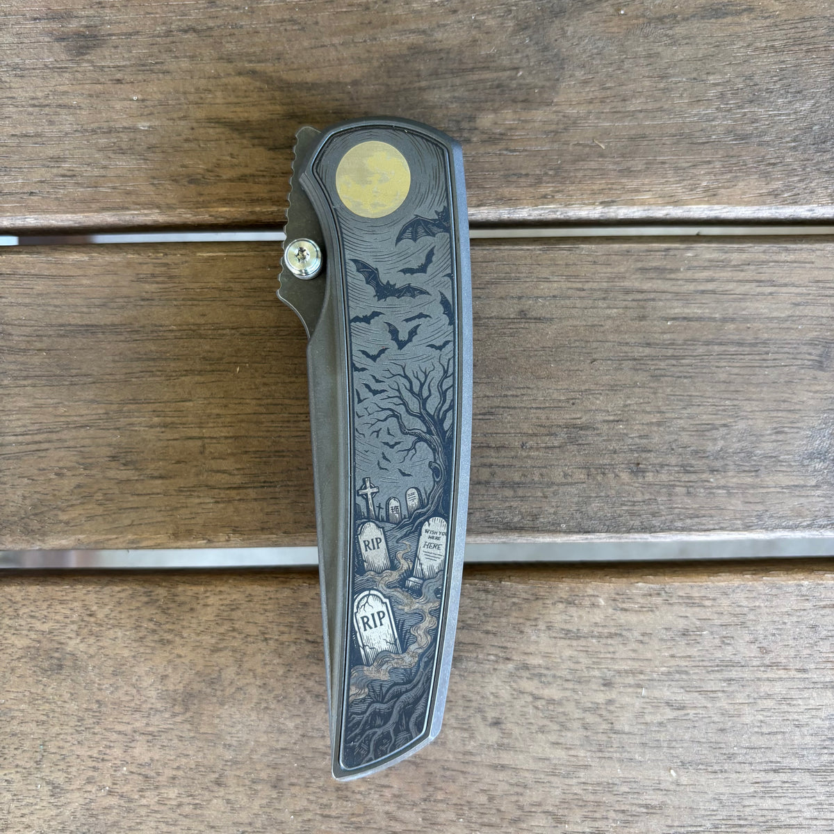 Chaves x Jake McCoy Integral Disciple Street HALLOWEEN GRAVEYARD WITH BATS THEME