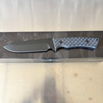 Spartan Blades Damysus 5.5" Fixed Blade 1095 Cro-Van Steel Knife SBSL003BKBK