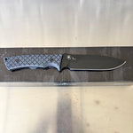 Spartan Blades Damysus 5.5" Fixed Blade 1095 Cro-Van Steel Knife SBSL003BKBK