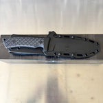 Spartan Blades Damysus 5.5" Fixed Blade 1095 Cro-Van Steel Knife SBSL003BKBK