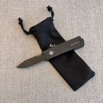 Ocaso 18LMB Lucent Mini Black OTF 1.9" M390 Knife
