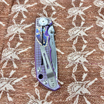 Spartan Blades Harsey Folder - Templar Theme, Stonewash Magnacut 4" Blade Knife