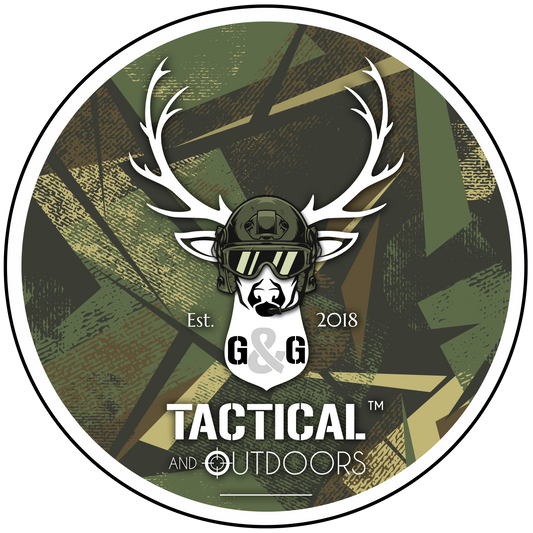 GGTO Green Camouflage 3" Matte Laminate Sticker