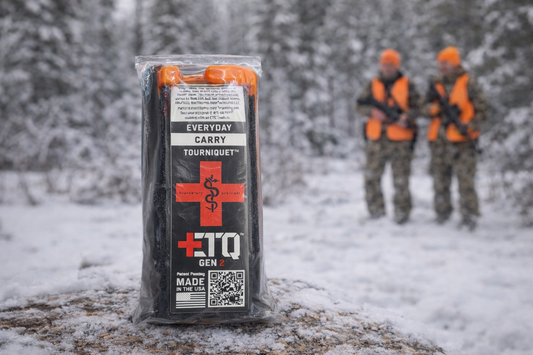Snakestaff Systems ETQ GEN 2 WIDE 1.5" (Everyday Carry Tourniquet Wide) Single Pack ORANGE
