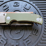Spartan SFBL8GR Astor Linerlock Folding Knife with Green Handle