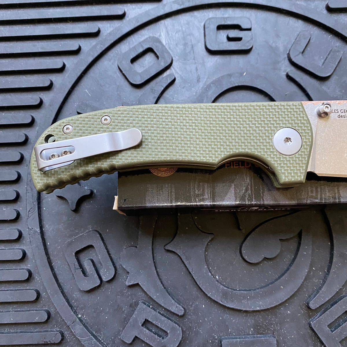 Spartan SFBL8GR Astor Linerlock Folding Knife with Green Handle