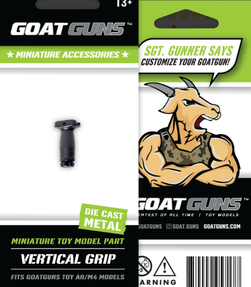 Goatguns Mini Ranger Grip for AR15 Models - Die Cast Model Toy