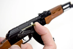 Goatguns Mini AK47 BLACK - Die Cast Model Toy