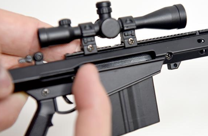 Goatguns Mini .50 Cal BLACK - Die Cast Model Toy