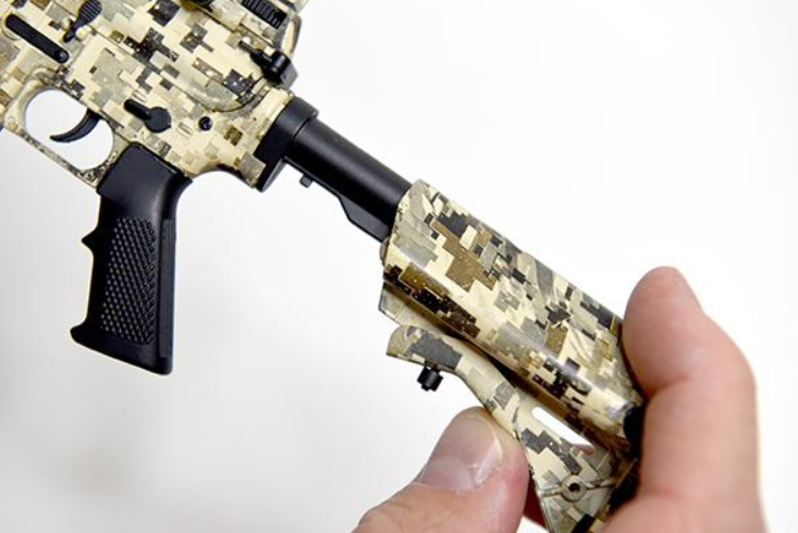 Goatguns Mini AR15 Camoflauge - Die Cast Model Toy