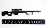 Goatguns Mini Sniper Rifle BLACK - Die Cast Model Toy