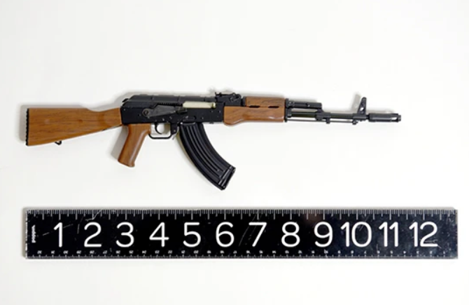 Goatguns Mini AK47 BLACK - Die Cast Model Toy