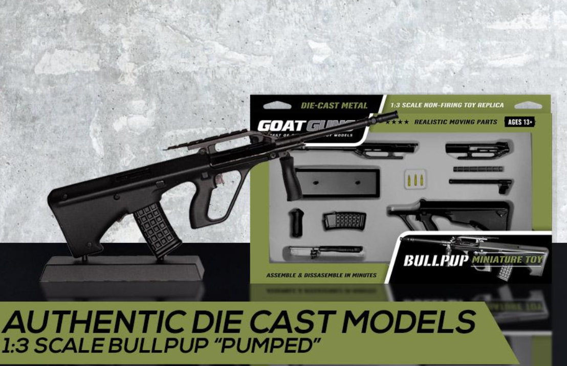 Goatguns Mini Bullpup - Die Cast Model Toy