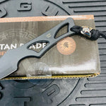 Spartan Blades Enyo Inside Waist Band/Neck Knife 2 11/16" PVD - Tungsten DLC Knife SBBL2BK