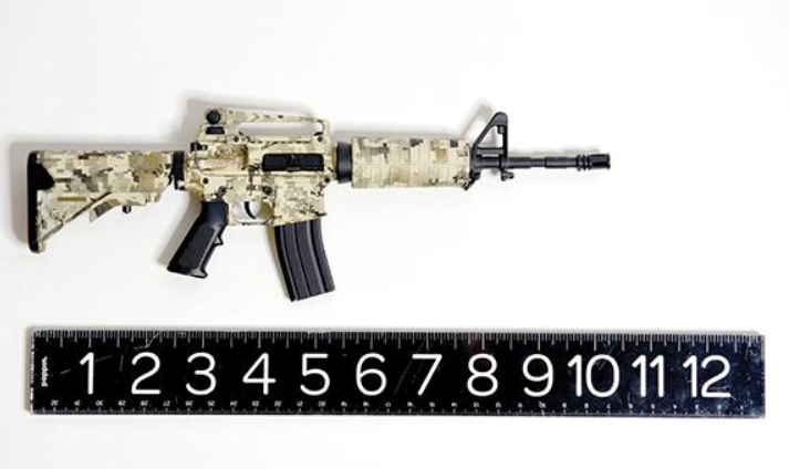 Goatguns Mini AR15 Camoflauge - Die Cast Model Toy