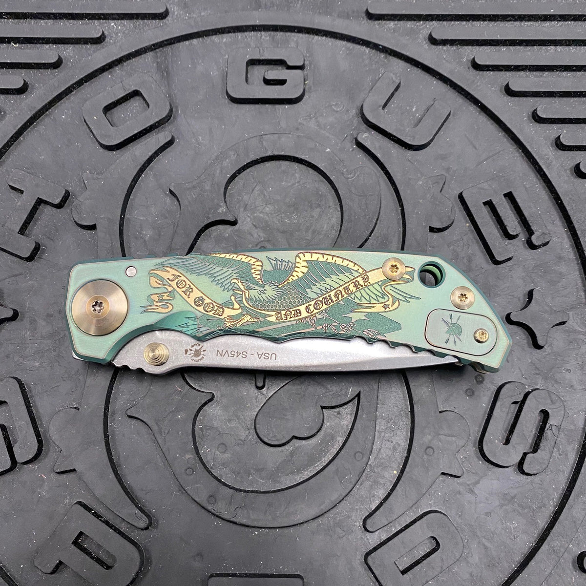 Spartan Blades Harsey Folder - God & Country - 2021 Special Edition