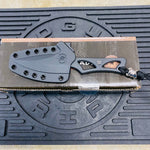 Spartan Blades Enyo Inside Waist Band/Neck Knife 2 11/16" PVD - Tungsten DLC Knife SBBL2BK